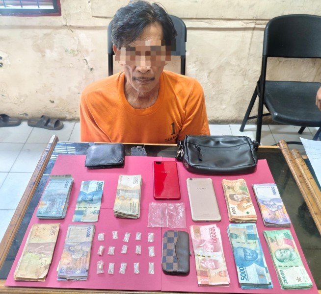 Polsek Keritang Ungkap Kasus Narkotika, Amankan Pengedar Sabu dan Ekstasi di Pasar Kembang