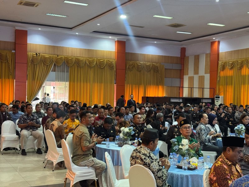 BRI Kanca Rengat Hadiri Peringatan Hari Bhayangkara ke-80 Polres Inhu