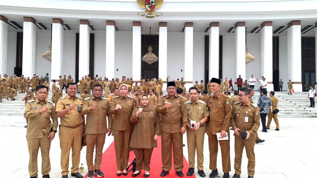 PJ Bupati Inhil Erisman Yahya Hadiri Pertemuan dengan Presiden Jokowi di Ibu Kota Nusantara