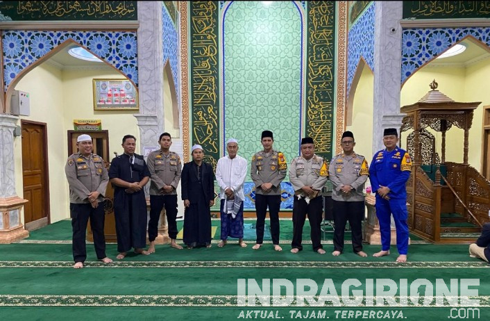 Polres Inhil Rutin Giat Subuh Keliling Saat Masa Kampanye Paslon
