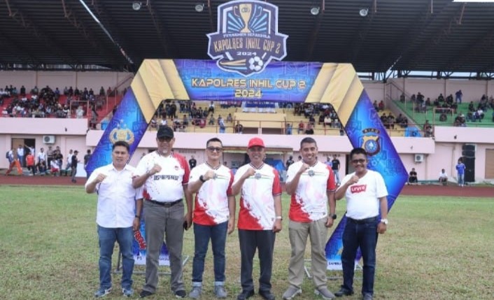 Kadis Porabudpar Inhil Hadiri Pembukaan Kapolres Inhil Cup II