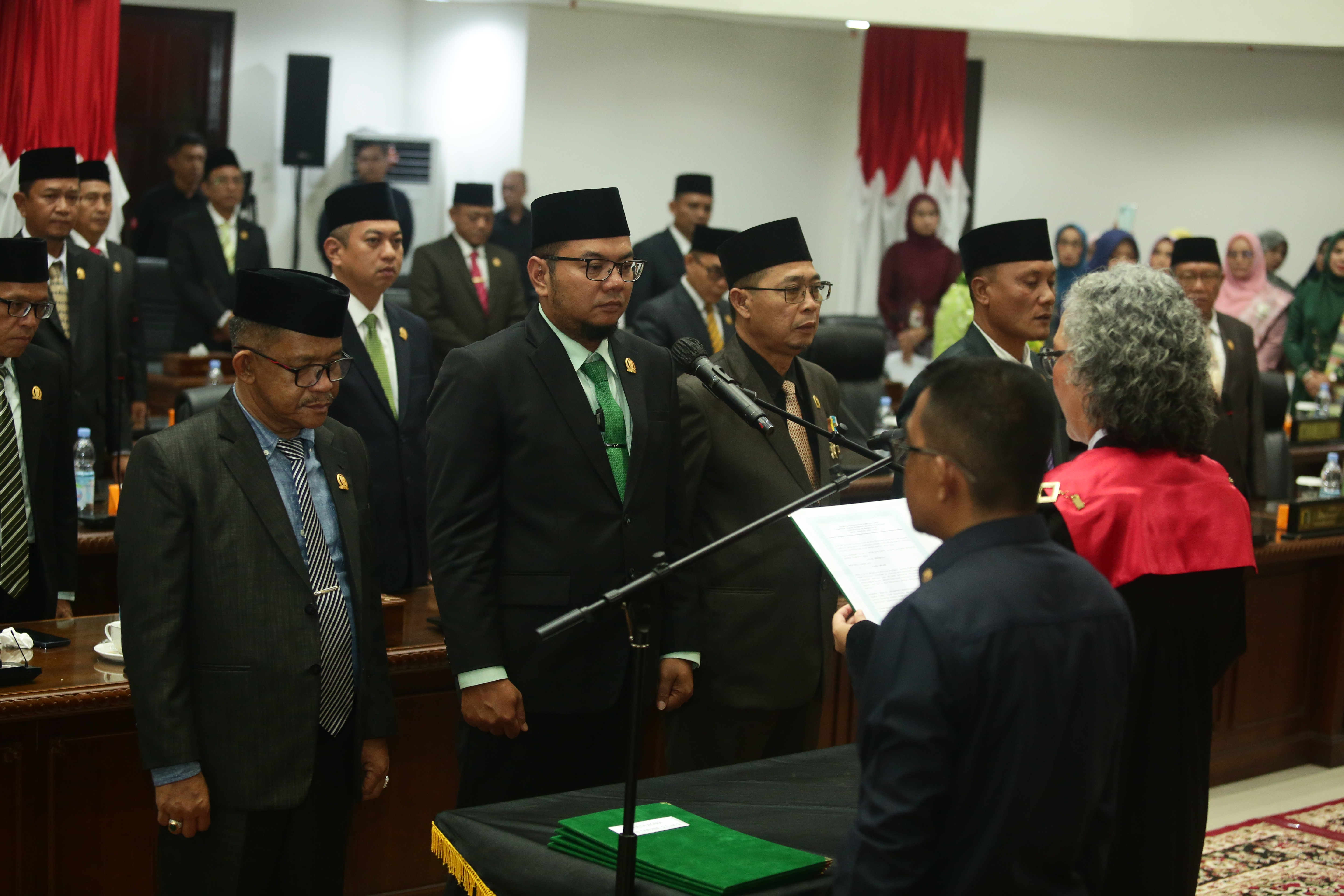 Pimpinan DPRD Inhil Periode 2024-2029 Resmi Dilantik