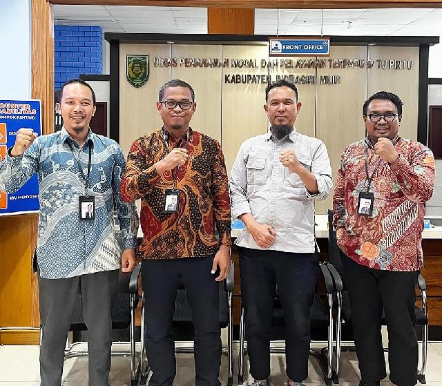 Ombudsman RI Evaluasi Kepatuhan Pelayanan Publik di DPMPTSP Indragiri Hilir