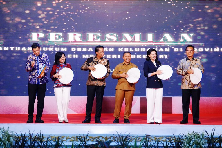 Posbankum di Riau Diresmikan Menkum RI, Akses Keadilan Bagi Masyarakat Kurang Mampu