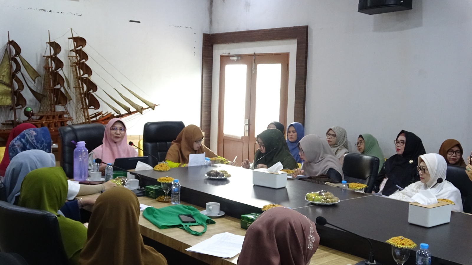 Ketua BKMT Inhil Pimpin Rapat Badan Kontak Majelis Taklim
