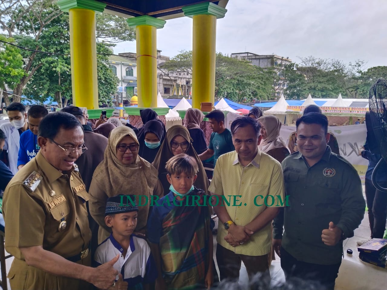 Rangkaian HPN Riau, Puluhan Anak Ikuti Sunal Massal Gratis Tajaan Diskes Inhil