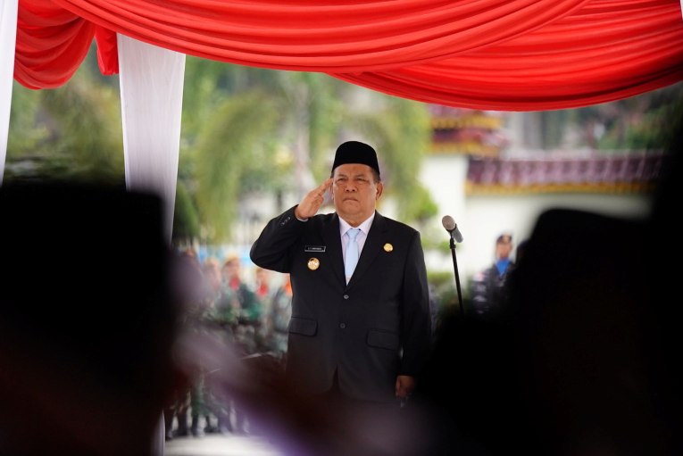 Plt Gubri Pimpin Peringatan Hari Pahlawan, Momentum Menjaga Api Perjuangan