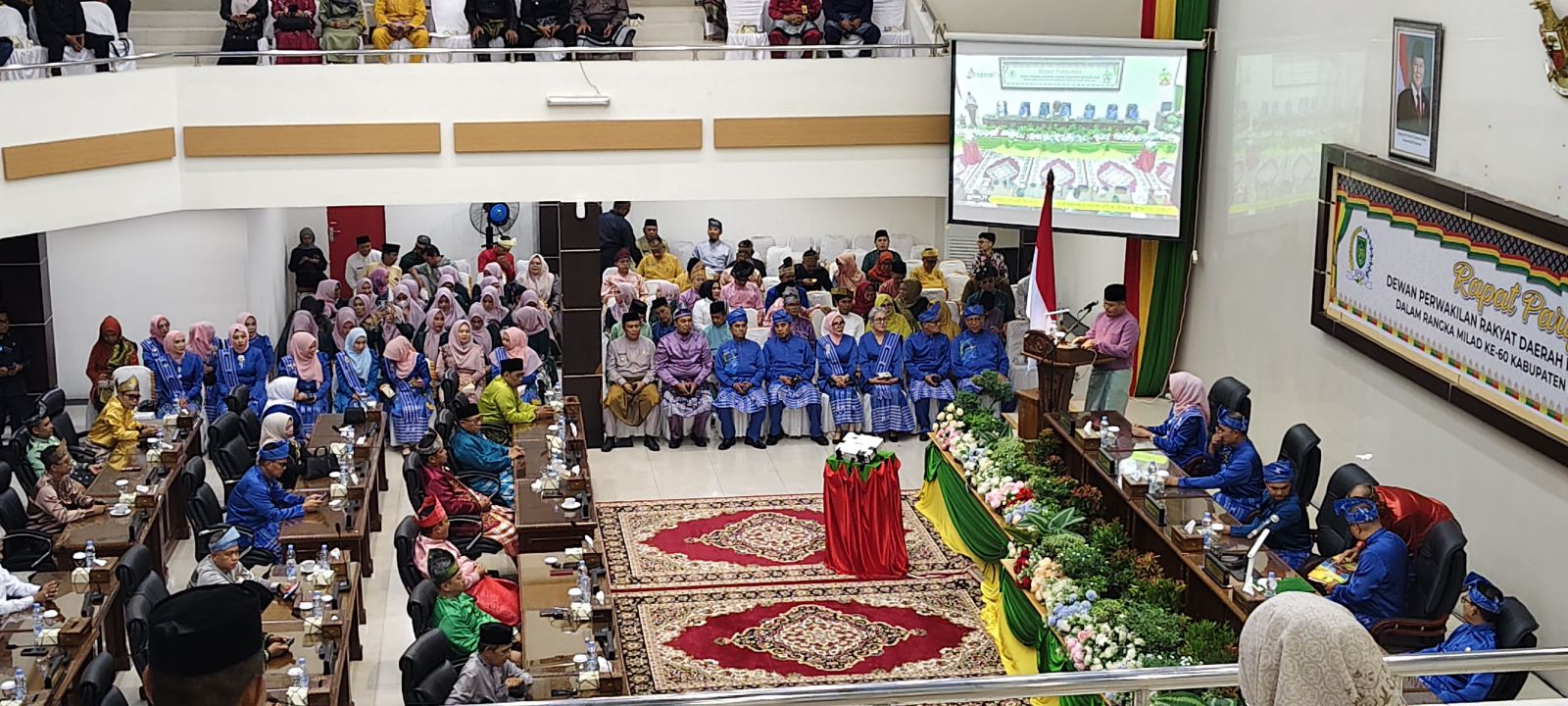 Milad Inhil Ke-60 Bupati Herman : Lima Tahun ke Depan Kita Fokus Percepatan Pembangunan
