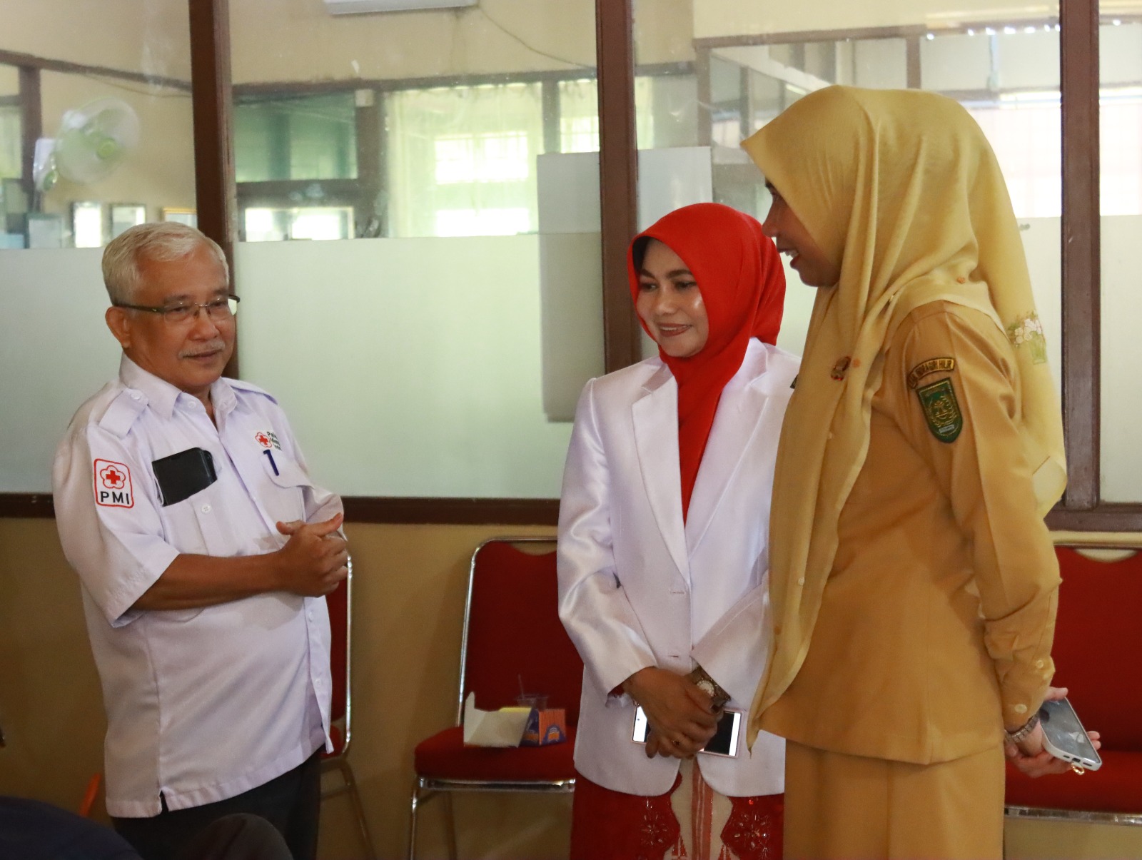 Wabup Yuliantini Apresiasi Kiprah PMI, Ketua PMI Inhil Dorong Aktifkan PMR dan KSR