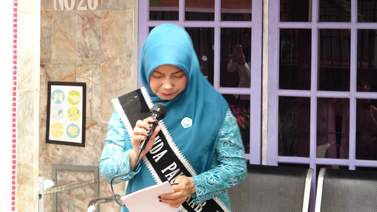 Wujudkan PAUD berkualitas, Bunda PAUD Katerina Susanti Herman, sambangi TK Viedu Inklusi di Jalan Kembang Tembilahan