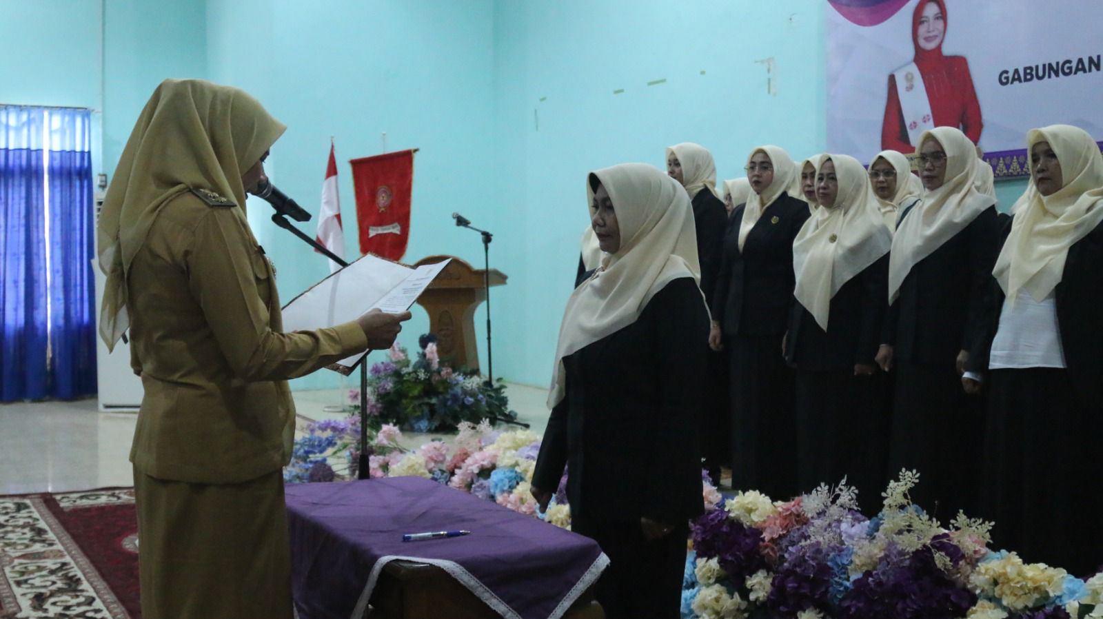Wakil Bupati Inhil Lantik Hj. Katerina Susanti Sebagai Ketua GOW, Ajak Perempuan Bersatu Bangun Daerah