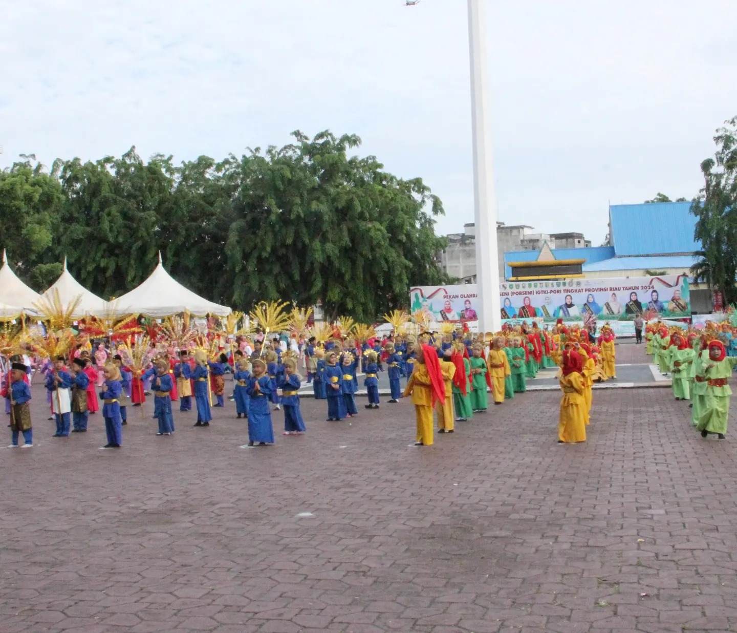 PJ. Bupati Inhil Hadiri Pembukaan Porseni IGTKI Riau