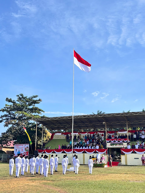 Galeri: Desa Batu Ampar Upacara Hari Kemerdekaan ke-80