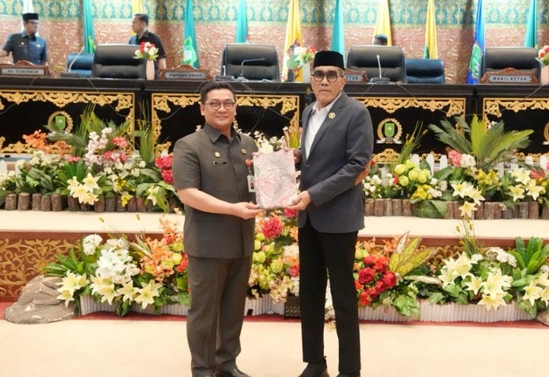 DPRD Riau Gelar Rapat Paripurna Penyampaian LKPJ Kepala Daerah Tahun 2025