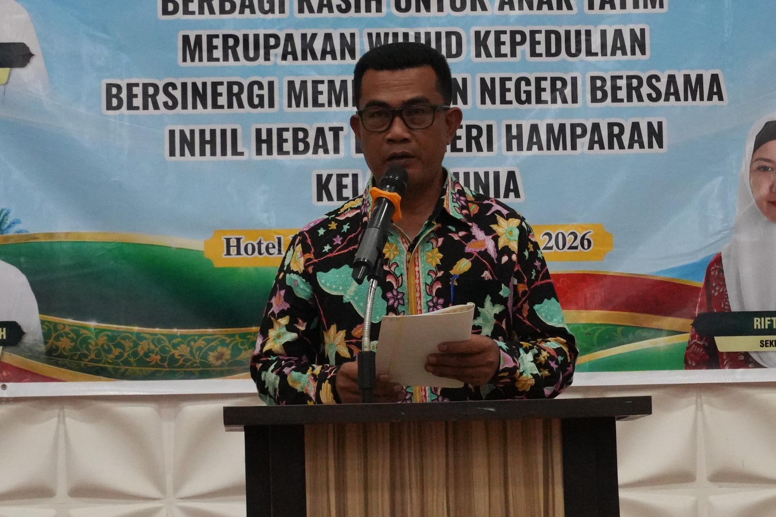 Bupati Inhil Apresiasi Komitmen Gelibu_Indahnyasatuhati dalam Aksi Sosial