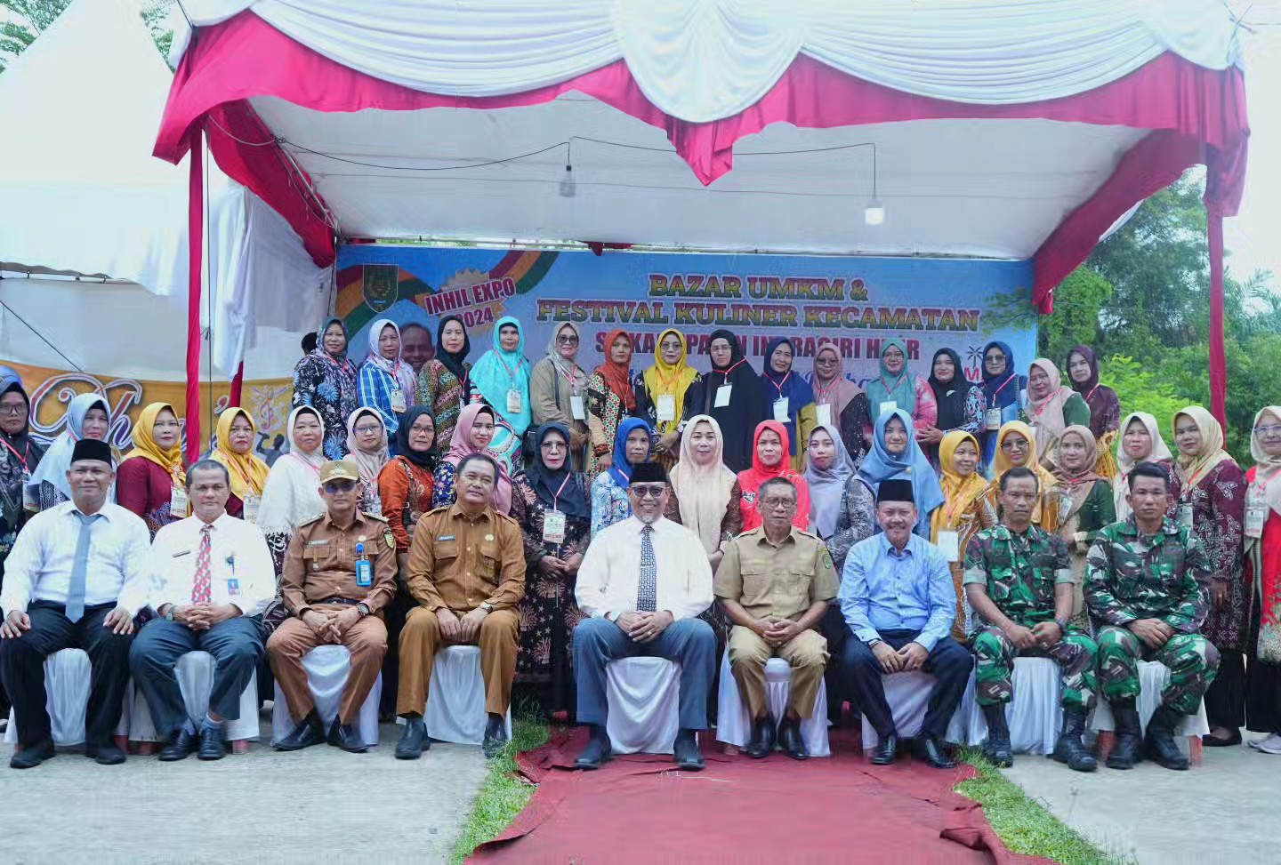 Asisten I Setda Inhil Tutup Bazar UMKM dan Festival Kuliner Kecamatan Se-Kabupaten Indragiri Hilir