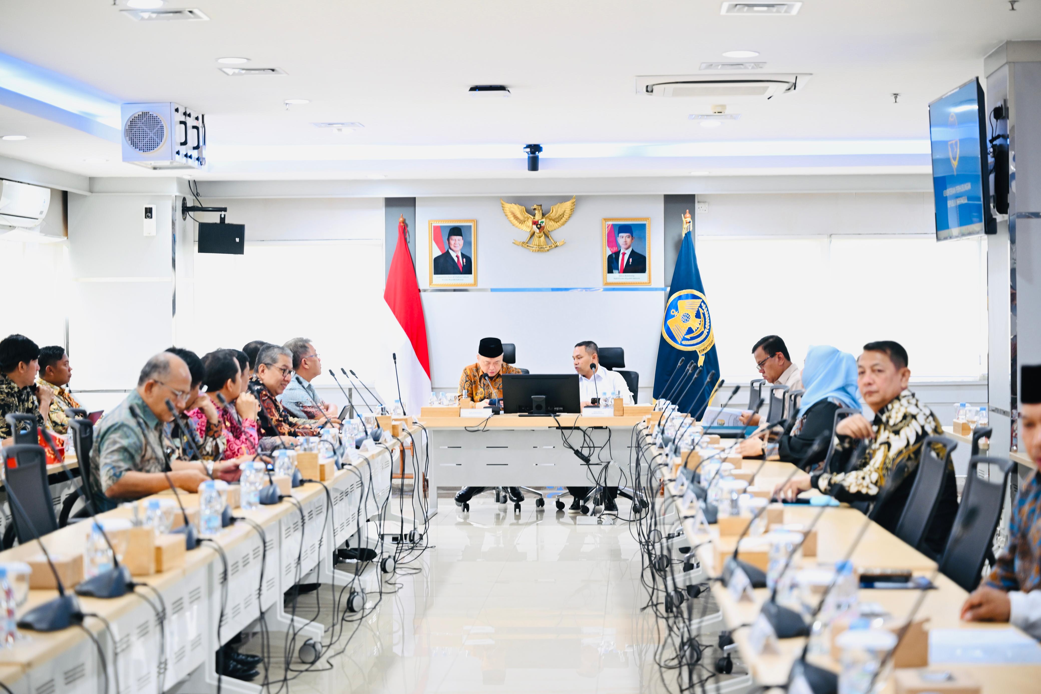 Pemkab Inhil Serius Kembangkan Transportasi Roro, Paparkan Progres ke Pemerintah Pusat