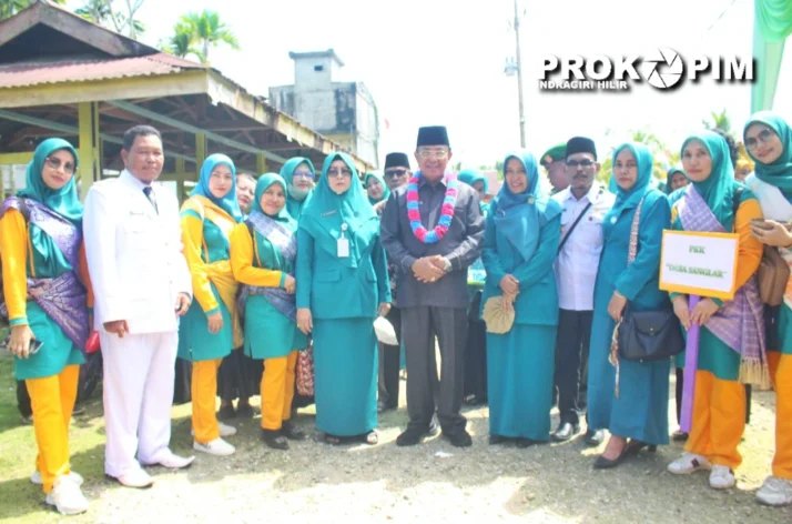 Bupati Inhil H. Muhammad Wardan Buka Kegiatan Jambore PKK Kecamatan Reteh