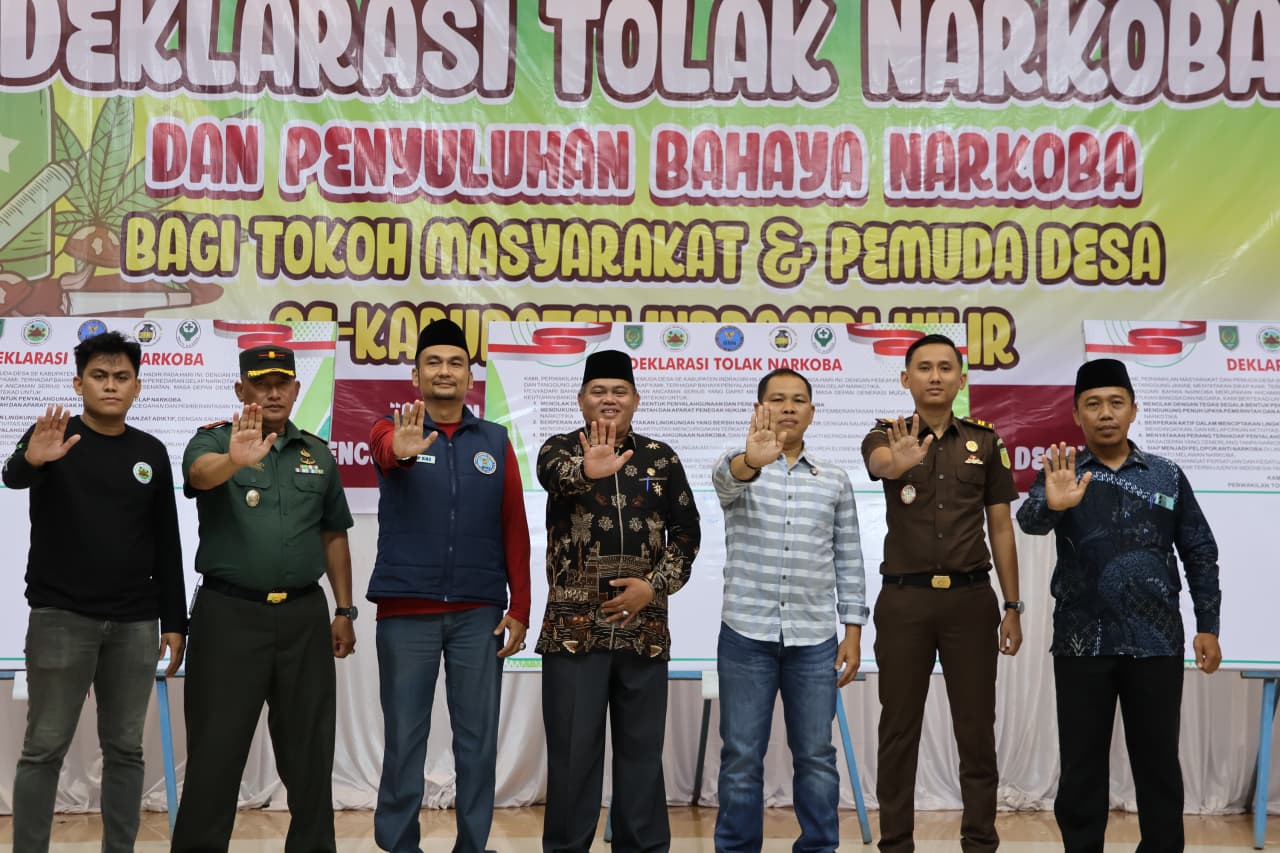 Buapti Inhil Hadiri Penyuluhan Bahaya Narkoba dan Obat Terlarang