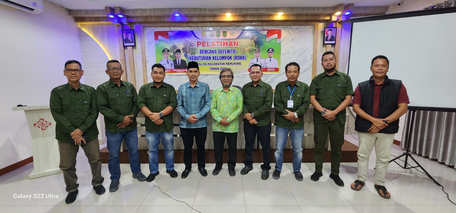 Galeri: Pemdes Keritang Ikuti Pelatihan RDKK