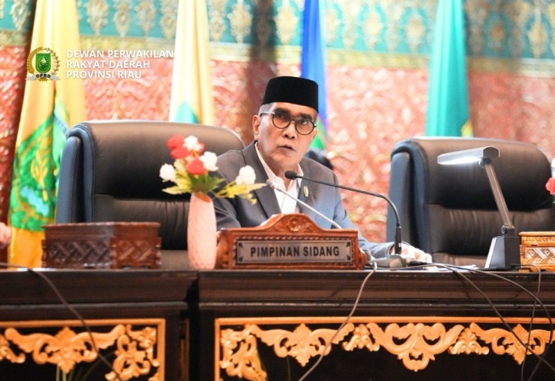 DPRD Riau Gelar Rapat Paripurna Penyampaian LKPJ Kepala Daerah Tahun 2025