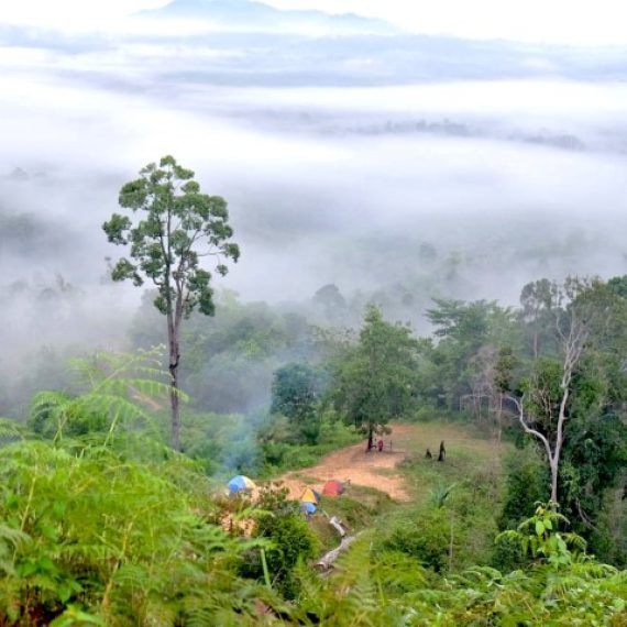 GALERI: View Bukit Condong Objek Wisata Dikelola Disparporabud Inhil