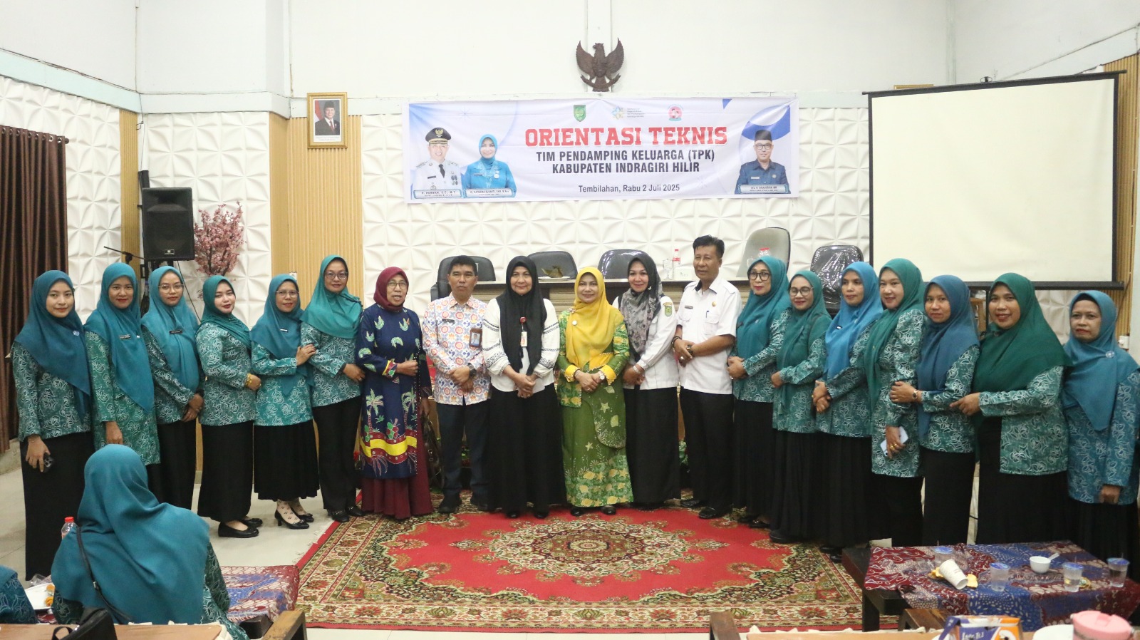 Ketua TP-PKK Inhil Hj. Katerina Susanti Tegaskan Peran Ibu dan Keluarga dalam Pencegahan Stunting