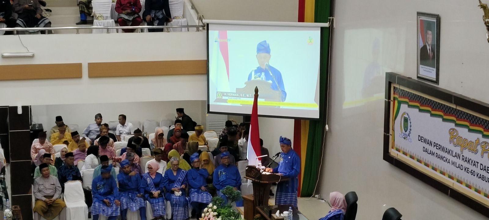 Milad Inhil Ke-60 Bupati Herman : Lima Tahun ke Depan Kita Fokus Percepatan Pembangunan