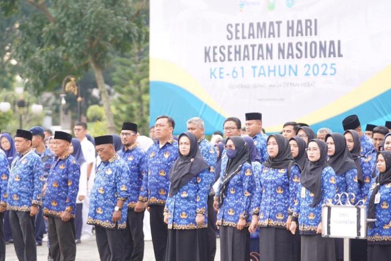 Peringatan Hari Kesehatan Nasional ke-61, Pemprov Riau Serukan Gerakan Hidup Sehat