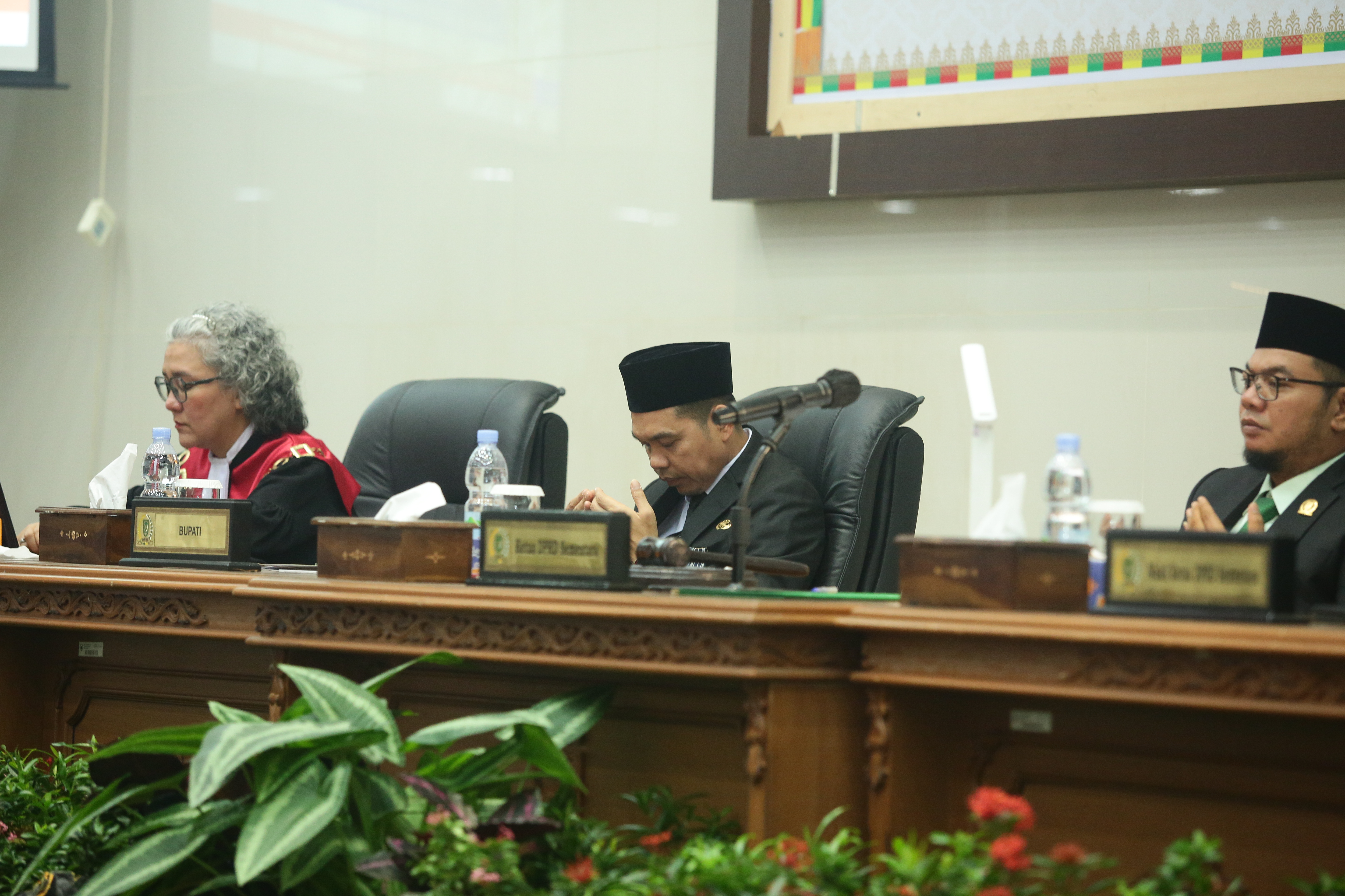 Pimpinan DPRD Inhil Periode 2024-2029 Resmi Dilantik