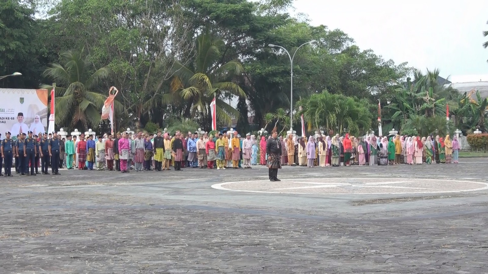 Pemkab Inhil Gelar Apel Peringatan Hari Jadi Provinsi Riau ke 68