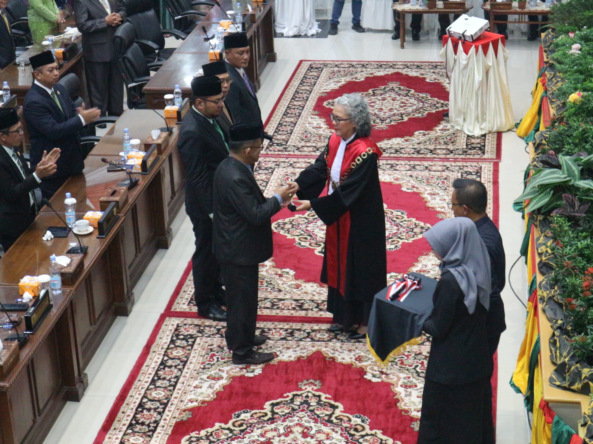 Pimpinan DPRD Inhil Periode 2024-2029 Resmi Dilantik