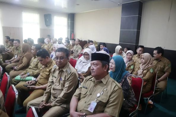Pemkab Inhil Gelar Rapat Evaluasi Realisasi Fisik dan Keuangan APBD