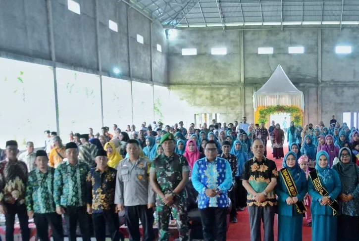 Pj Bupati Inhil Buka Jambore Kader PKK Tingkat Kecamatan Tembilahan Hulu Tahun 2024