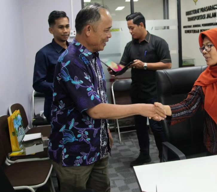 Gerak Cepat, Pj. Bupati Inhil Herman Sambangi Kementrian Perhubungan RI