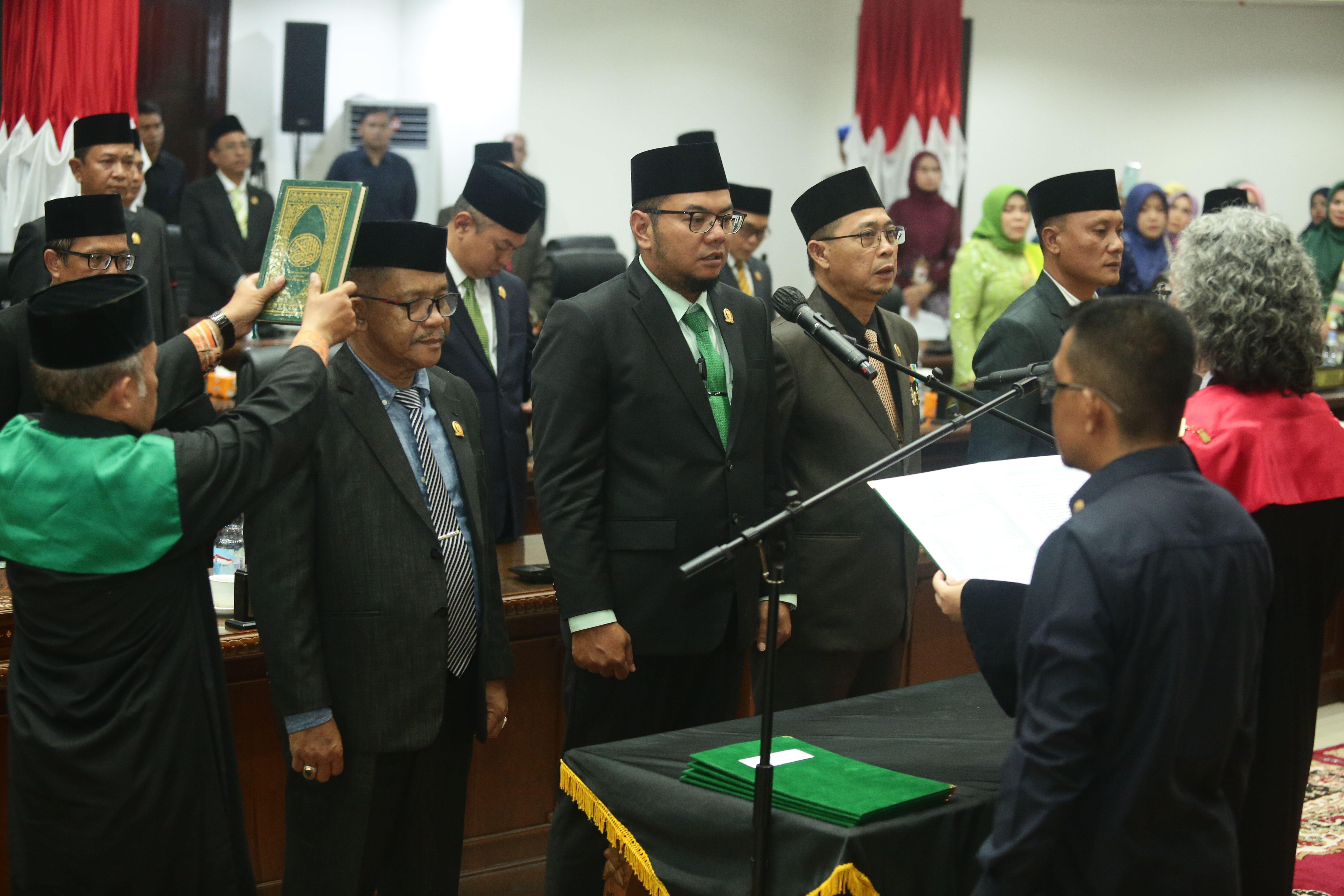 Pimpinan DPRD Inhil Periode 2024-2029 Resmi Dilantik