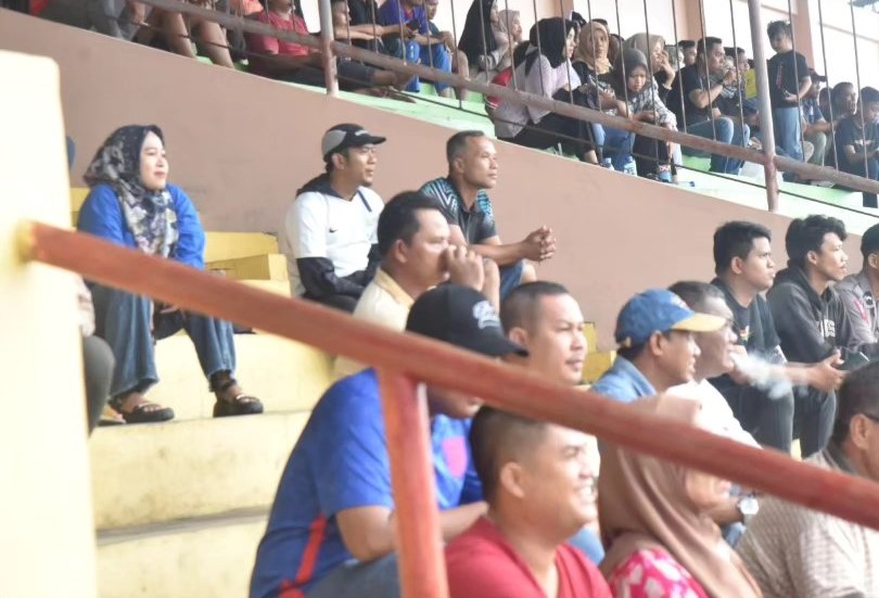 Pj Bupati Inhil Buka Turnamen Sepak Bola Kapolres Cup II Tahun 2024