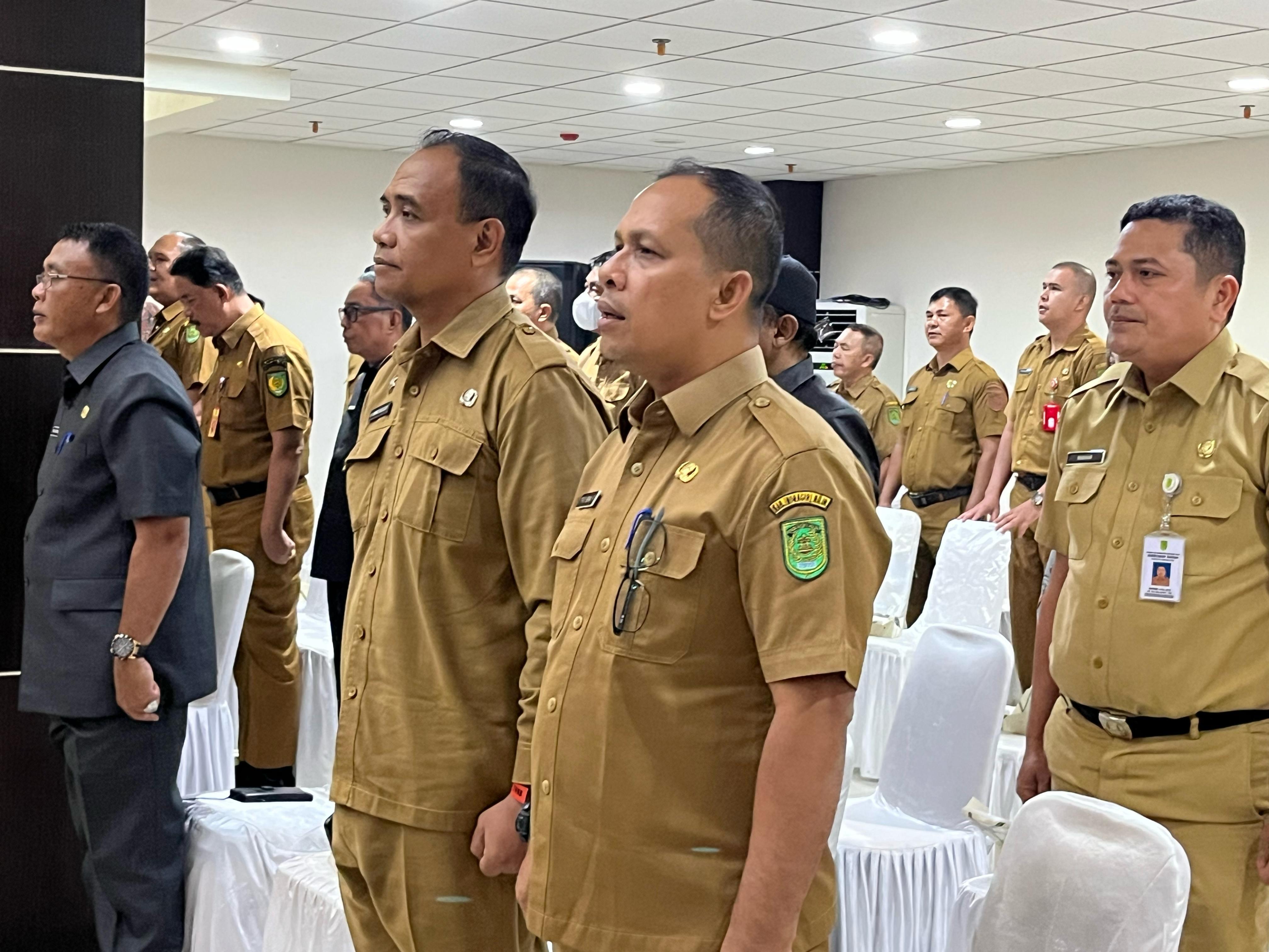 Bupati Indragiri Hilir,H. Herman, Hadiri Rapat Paripurna Ke-9 Masa Persidangan 2 Tahun 2025