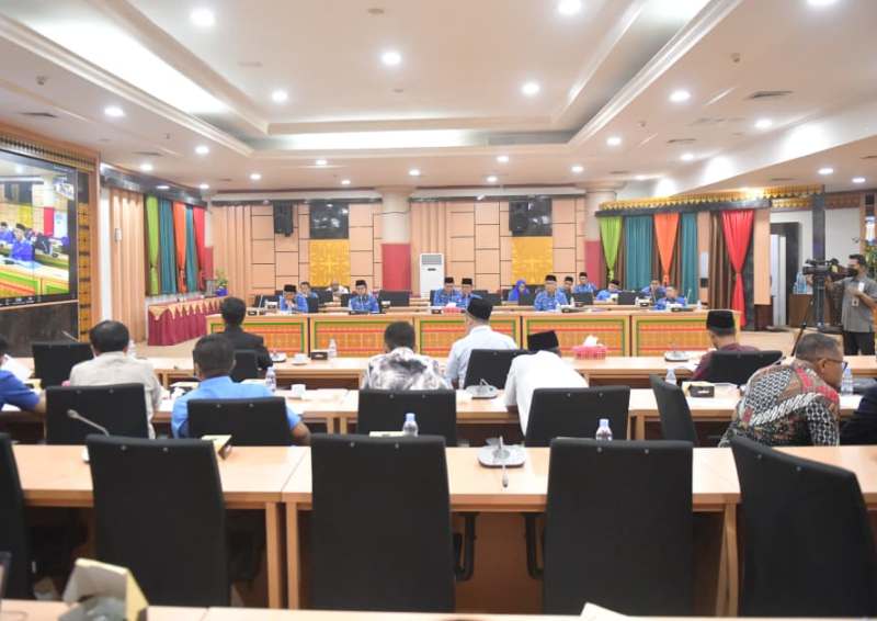 Badan Anggaran DPRD Riau Rapat dengan TAPD, Bahas KUA-PPAS Tahun 2026