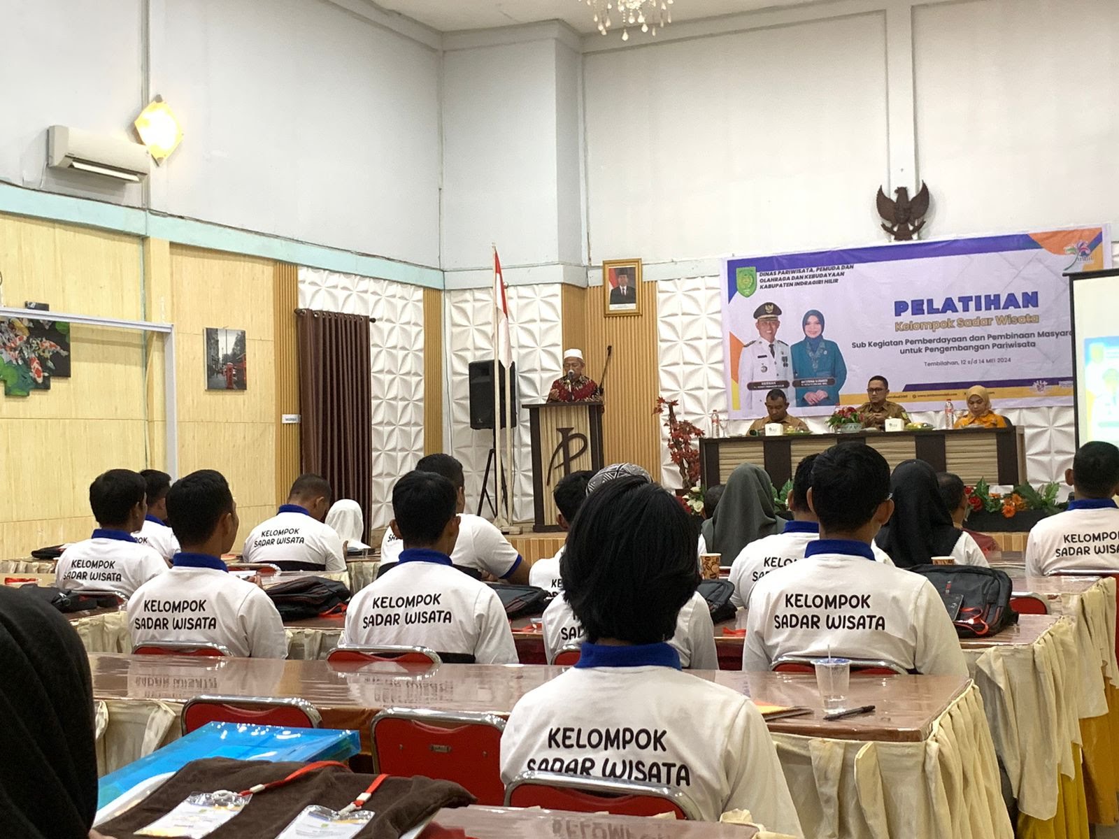 Disparporabud Inhil Gelar Pelatihan Kelompok Sadar Wisata untuk Pengembangan Pariwisata