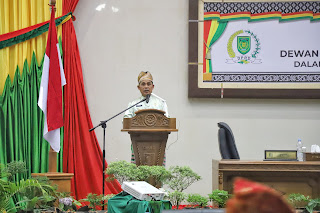 GALERI: Kepala Disporabudpar Hadiri Milad Inhil ke 59 Tahun 2024 di DPRD
