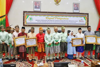 GALERI: Kepala Disporabudpar Hadiri Milad Inhil ke 59 Tahun 2024 di DPRD
