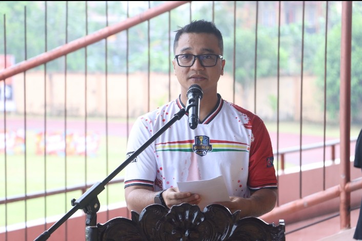 Kadis Porabudpar Inhil Hadiri Pembukaan Kapolres Inhil Cup II