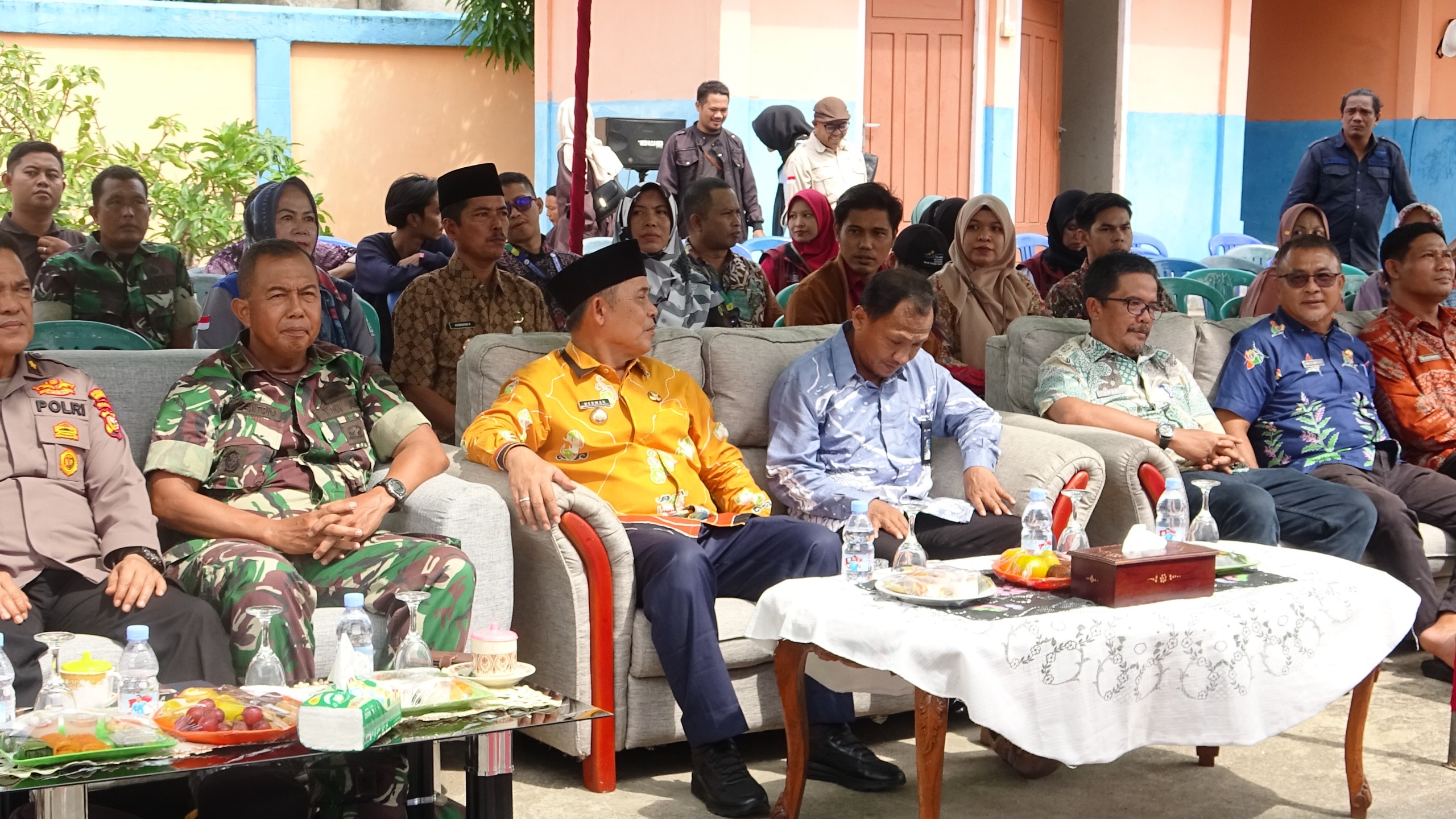 Bupati Inhil launching Penyaluran Bantuan Pangan Tahun 2025