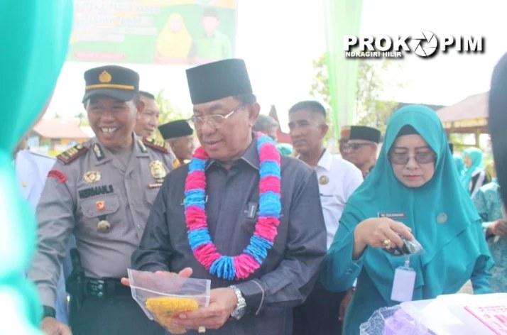 Bupati Inhil H. Muhammad Wardan Buka Kegiatan Jambore PKK Kecamatan Reteh