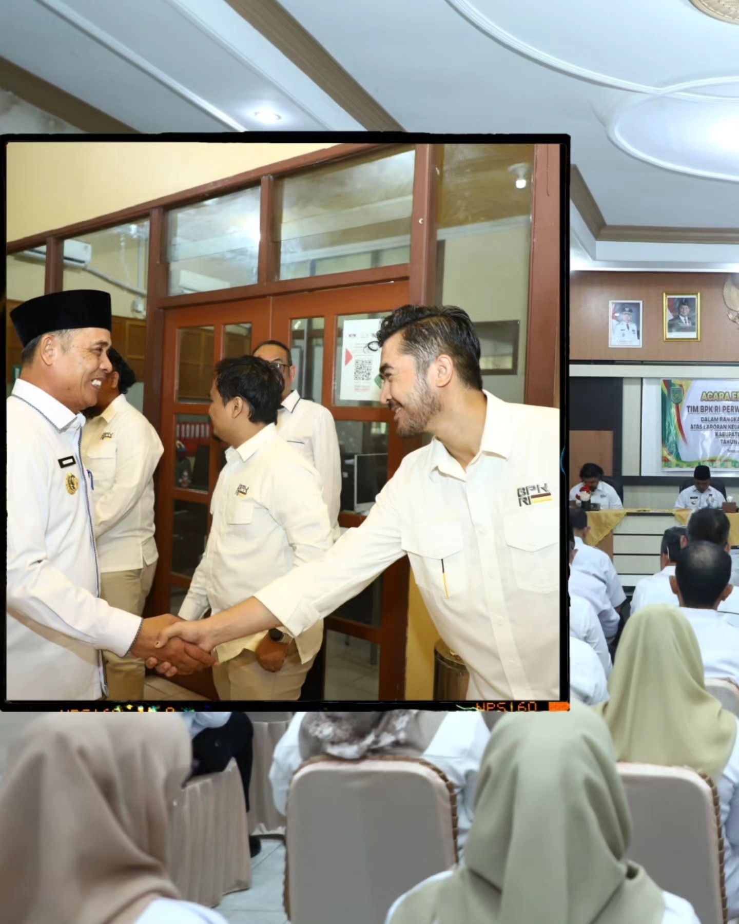 Bupati Inhil Menghadiri Entry Meeting Bersama Tim Pemeriksa BPK RI Perwakilan Prov. Riau
