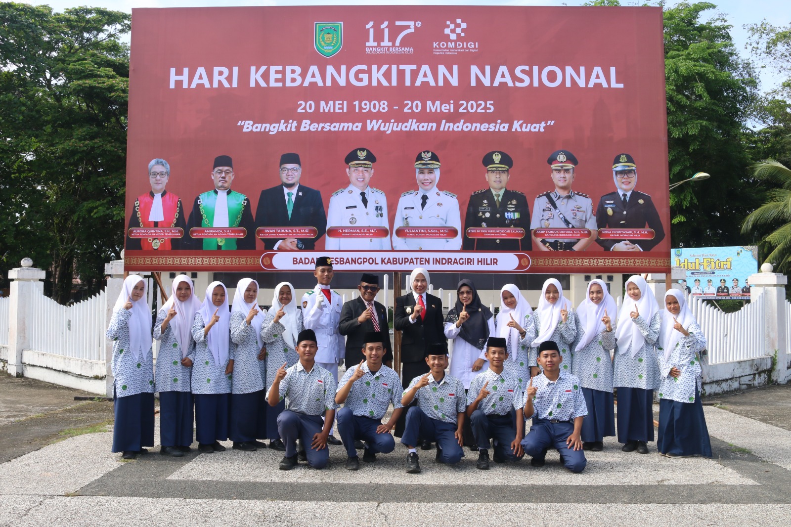 Wabup Inhil Yuliantini Pimpin Upacara Hari Kebangkitan Nasional Ke 117