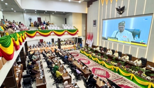DPRD Inhil Gelar Sidang Paripurna Milad ke 61 Kabupaten Inhil Tahun 2026