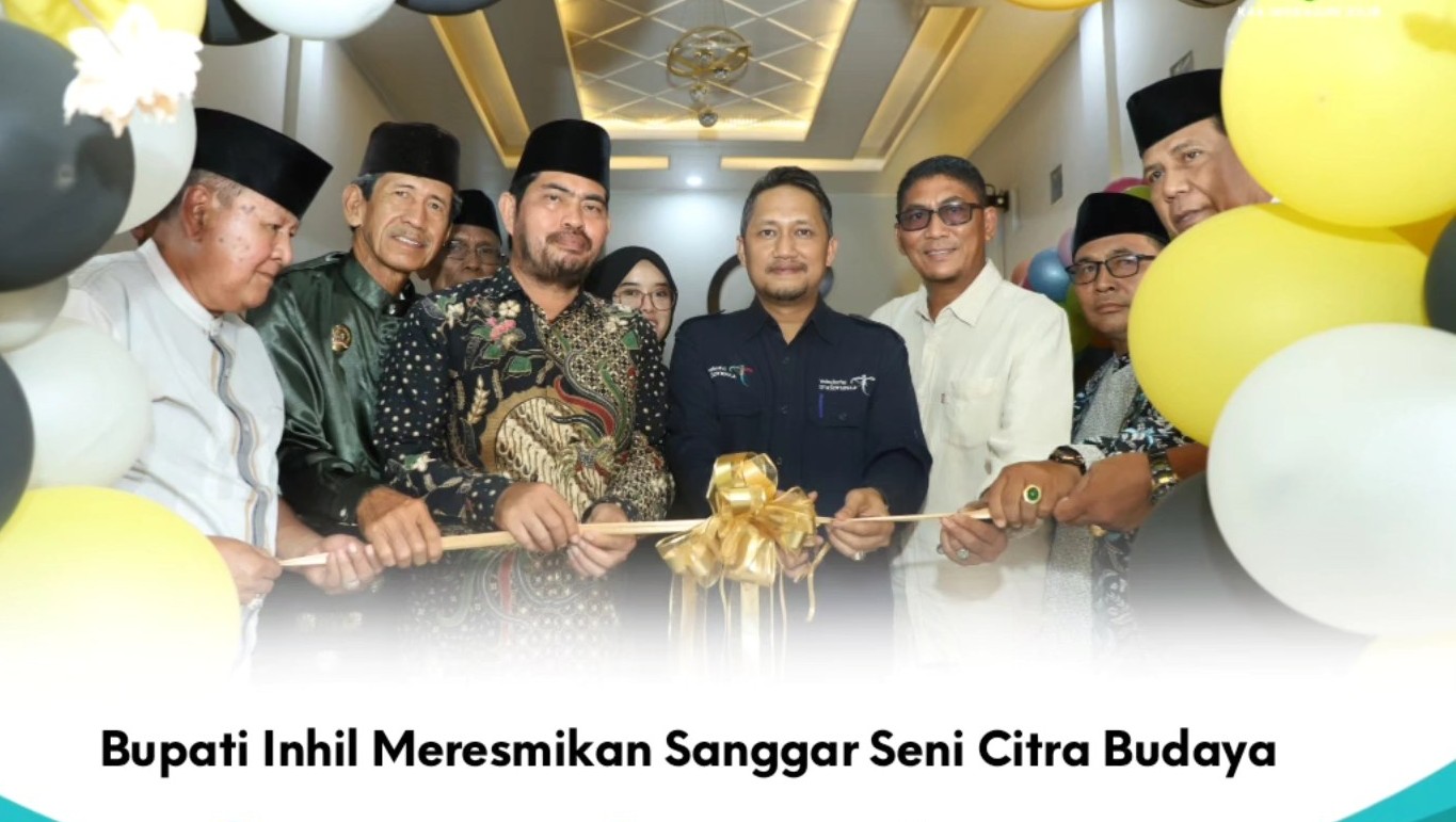 Bupati Inhil Meresmikan Sanggar Seni Citra Budaya