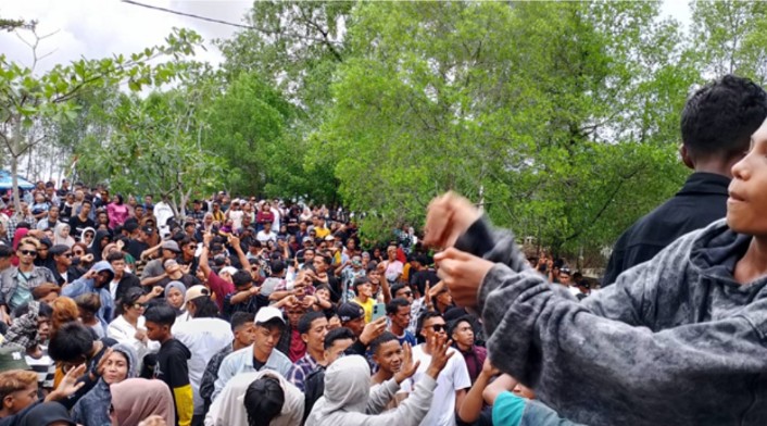 GALERI: Pengunjung Wisata Pantai Solop Inhil tahun 2024 Membeludak, Diperkirakan Tembus 20.000 Orang